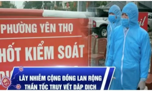 Việt nam: Sáng nay tỉnh Hòa Bình có 2 ca lây nhiễm trong cộng đồng, dịch bệnh đã lan ra 8 tỉnh