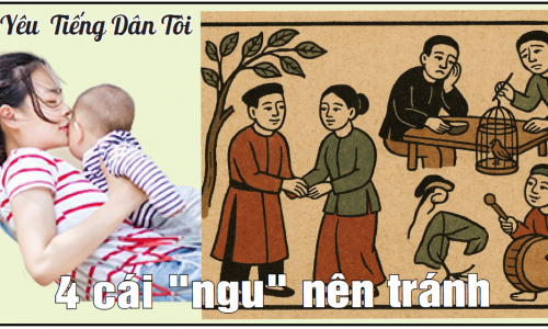 Tôi Yêu Tiếng Dân Tôi - 4 cái 