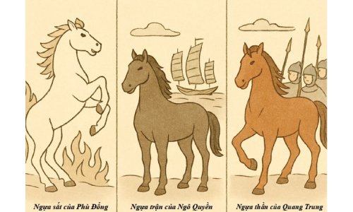 Chuyện kể về ba chiến mã trong lịch sử Việt