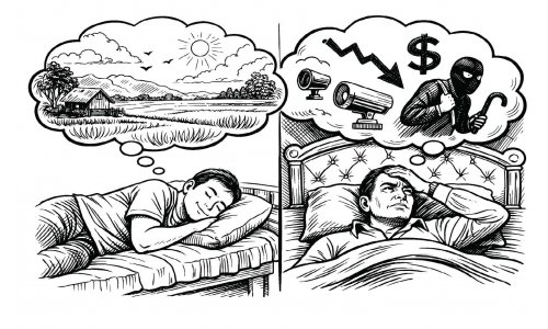 Giấc ngủ giữa giàu và nghèo