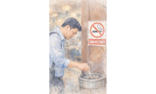 Khói thuốc: hành trình dài, thói quen dai, và những số phận bị ám khói