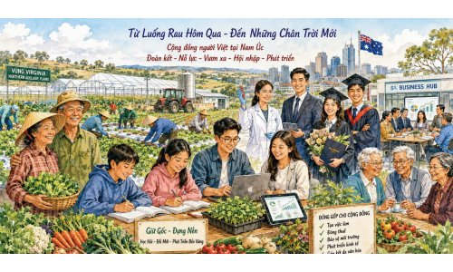 Từ luống rau đến những chân trời mới