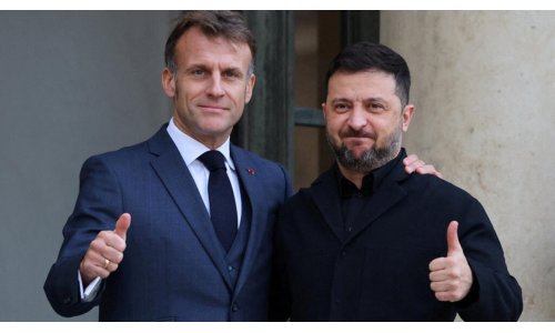 Chiến tranh Nga - Ukraina: Tổng thống Pháp Macron tiếp Zelensky tại Paris, Trump lạc quan về giải quyết xung đột