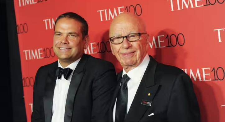 Lachlan Murdoch nắm quyền điều hành Fox khi Rupert nghỉ hưu