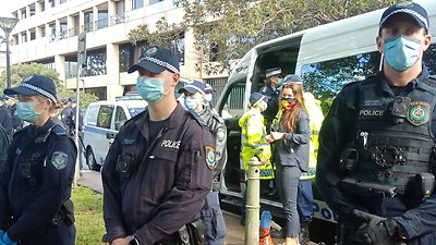  Người đứng đầu biểu tình Black Lives Matter ở Sydney đã bị bắt