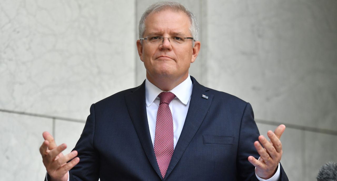 Scott Morrison nói người dân chỉ  nên ra đường với 4 lý do giữa cơn dịch coronavirus.  