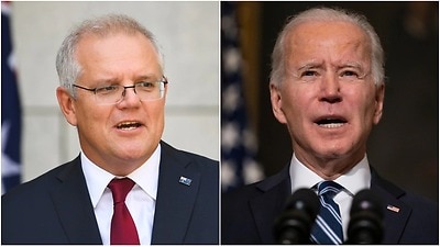 Thủ tướng Morrison điện đàm với Tổng thống Biden.