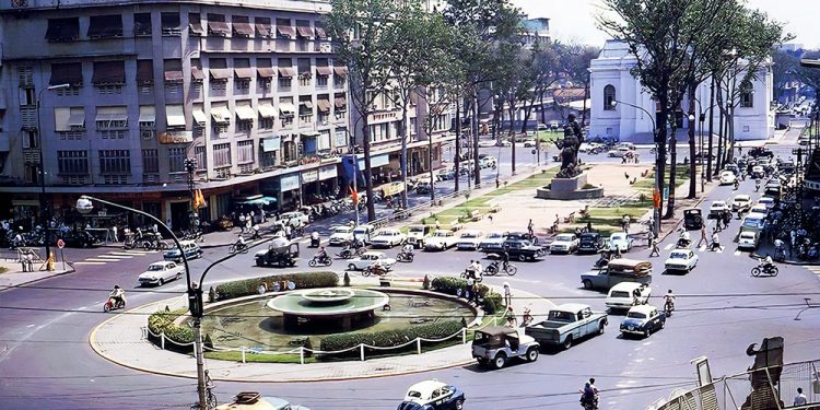 Bùng binh Bồn Kèn trước năm 1975 – Hình ảnh thân thuộc với người Sài Gòn xưa
