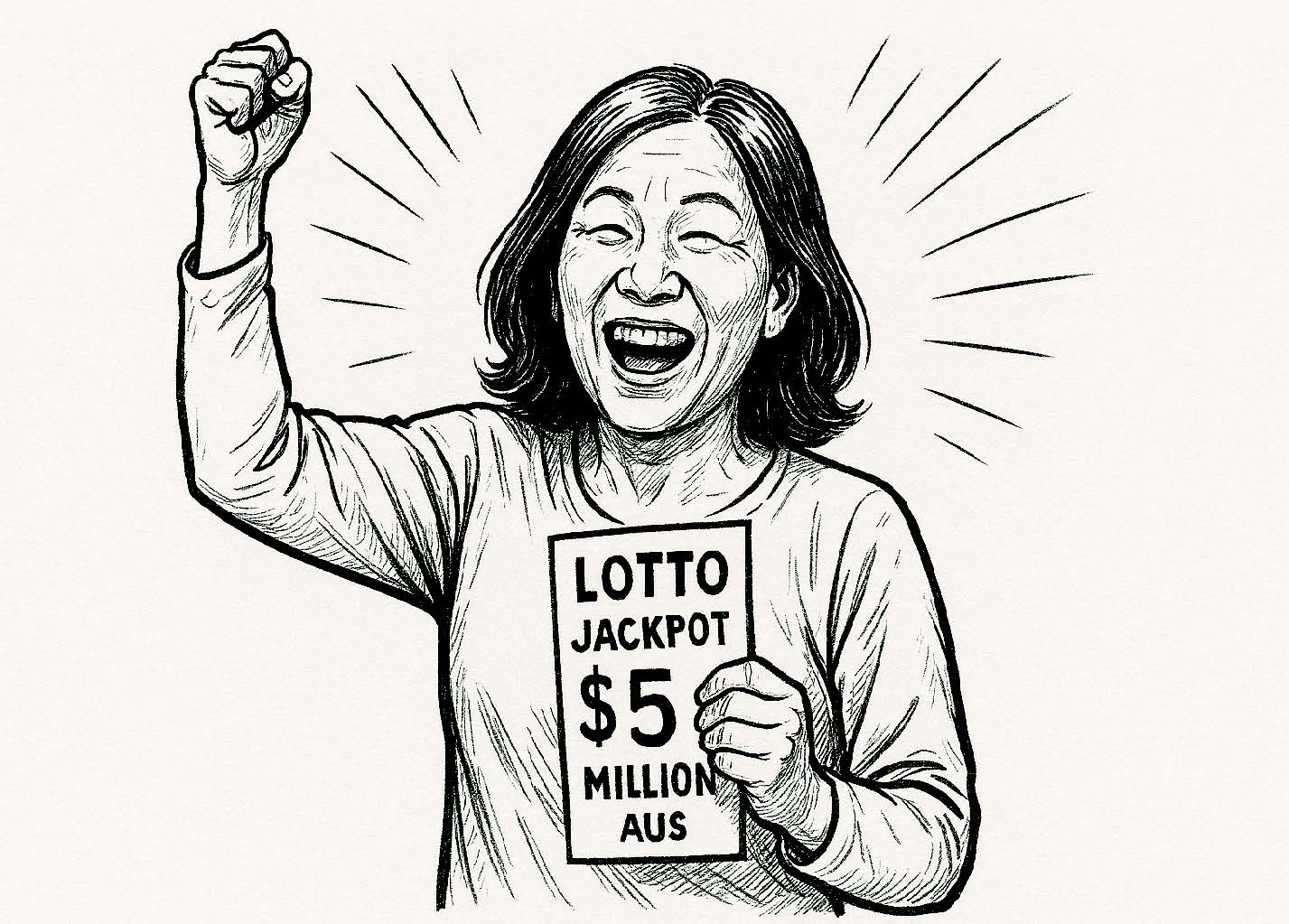 Có thật trúng lotto càng lớn càng ... xui?