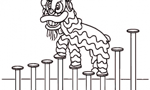 Múa lân Mai Hoa Thung: Hấp dẫn nhưng đầy nguy hiểm