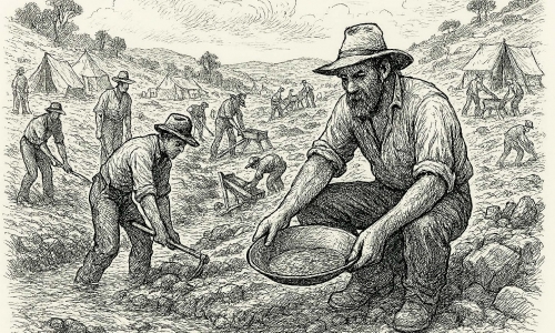 Khai thác vàng tại Úc