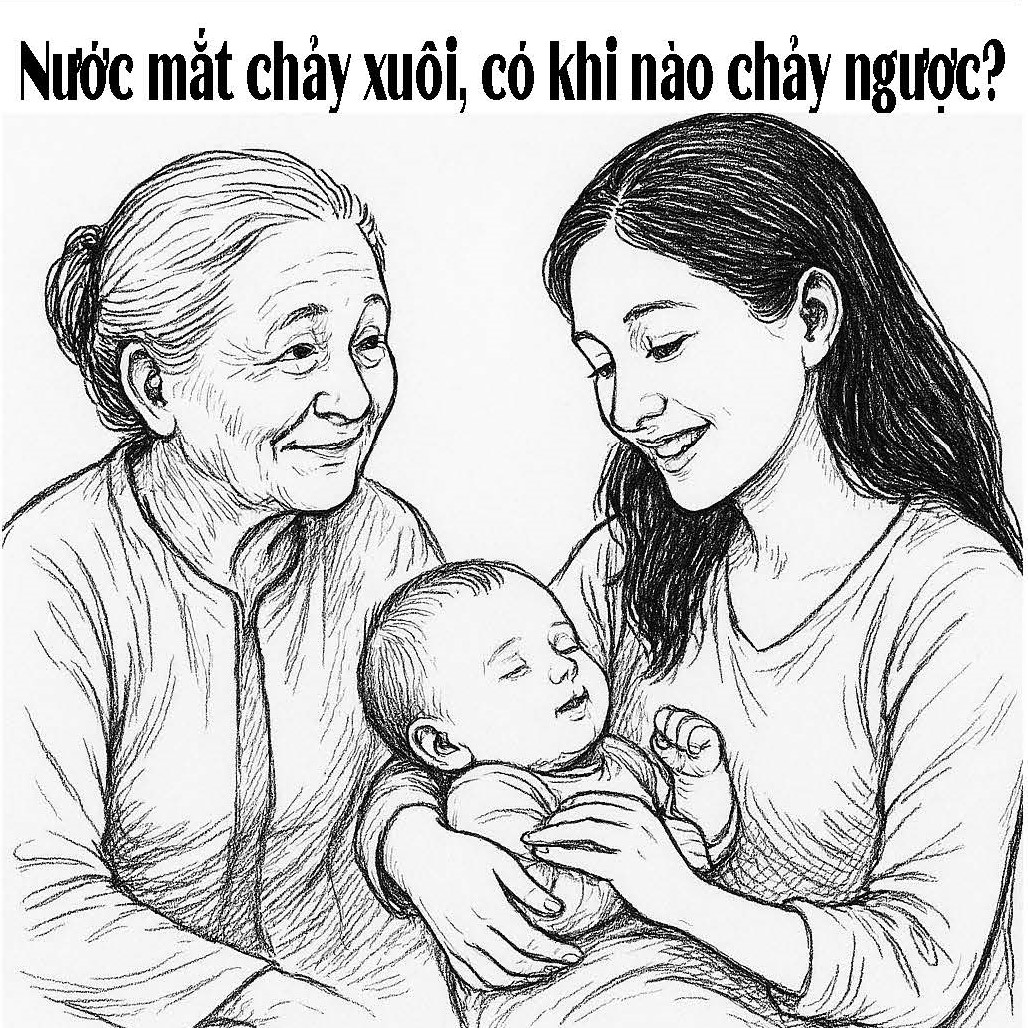 Nước mắt chảy xuôi, có khi nào chảy ngược?