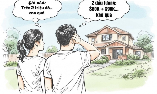 Tiền lương khó mà theo kịp giá nhà