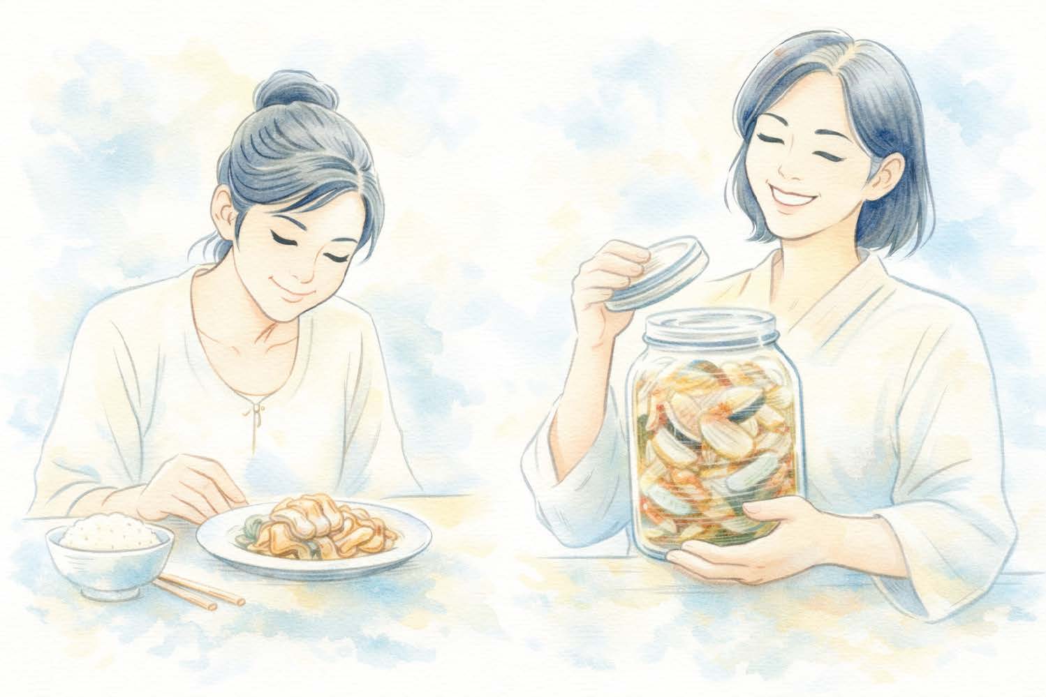 Cải bẹ & Kim chi: hai hành trình muối chua đã lên men cả một nền văn hóa