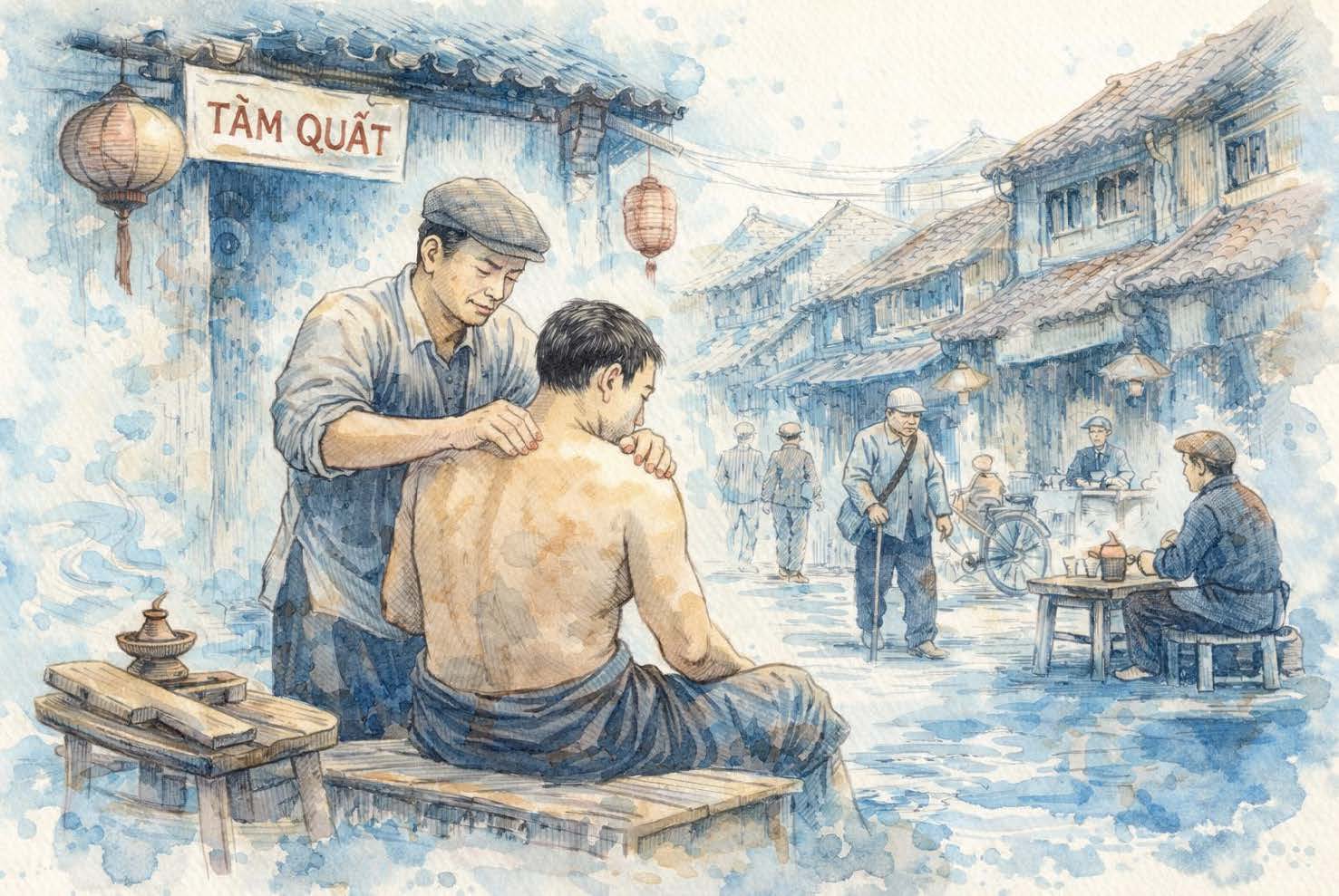 Hà Nội: Từ tiếng phách “Ai tẩm quất không?” đến nghệ thuật massage hiện đại