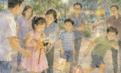 Chiếc Đèn Ngôi Sao bị cháy xém