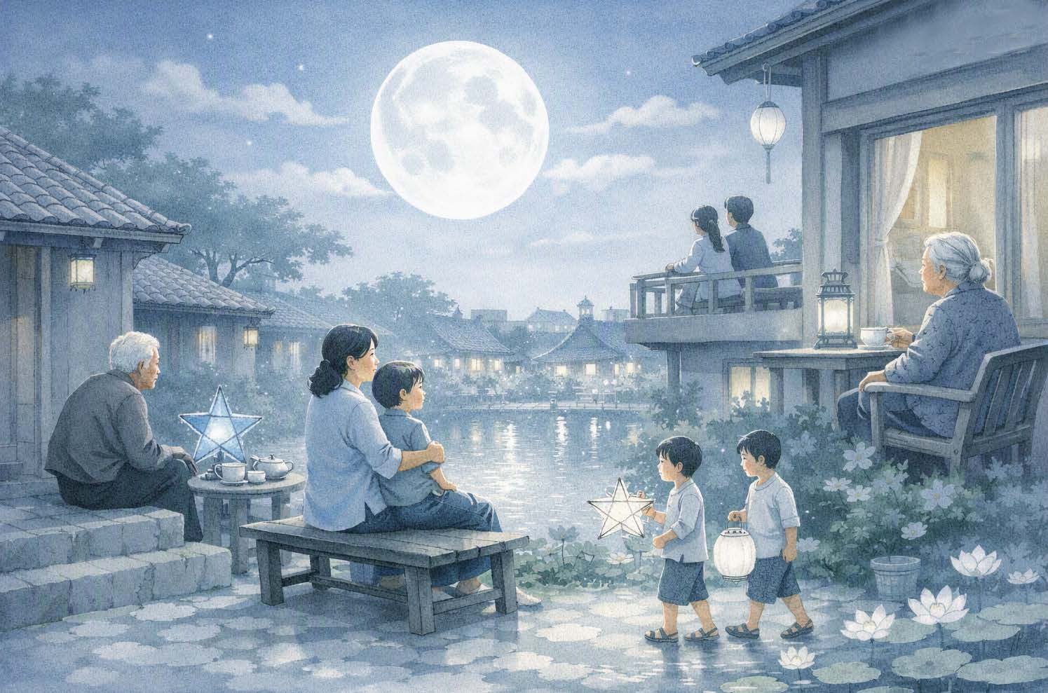Đêm Trung Thu không có tiếng trống