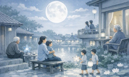 Đêm Trung Thu không có tiếng trống