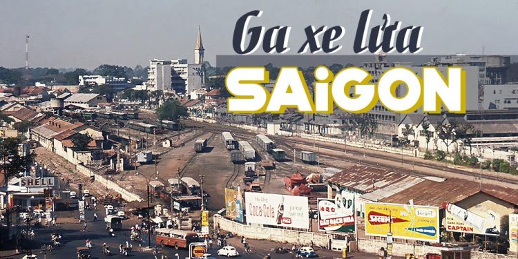 Ký ức về Ga xe lửa Sài Gòn trước 1975 ở bên hông chợ Bến Thành