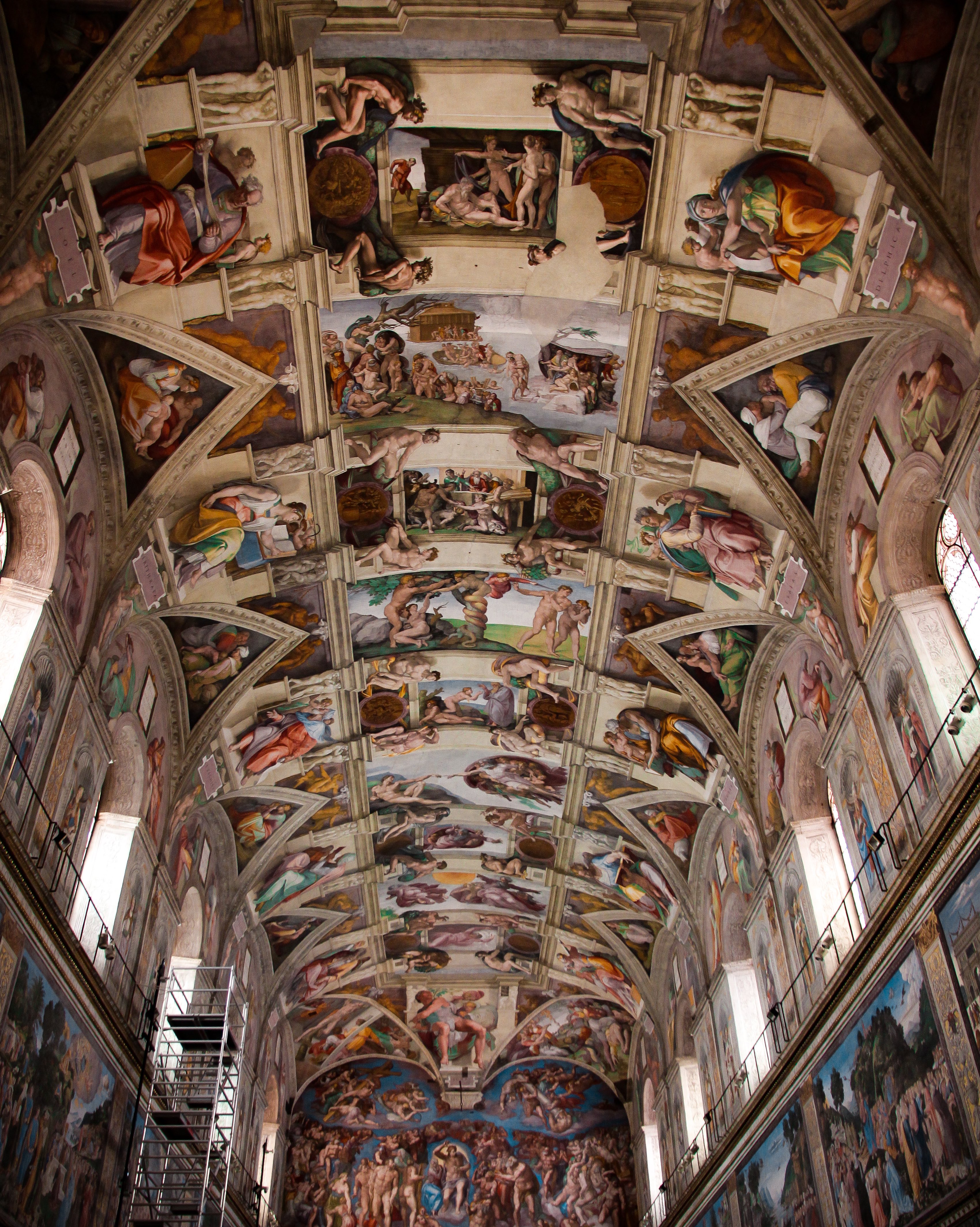 Sự thông thái của người xưa: Trần nhà nguyện của danh họa Michelangelo