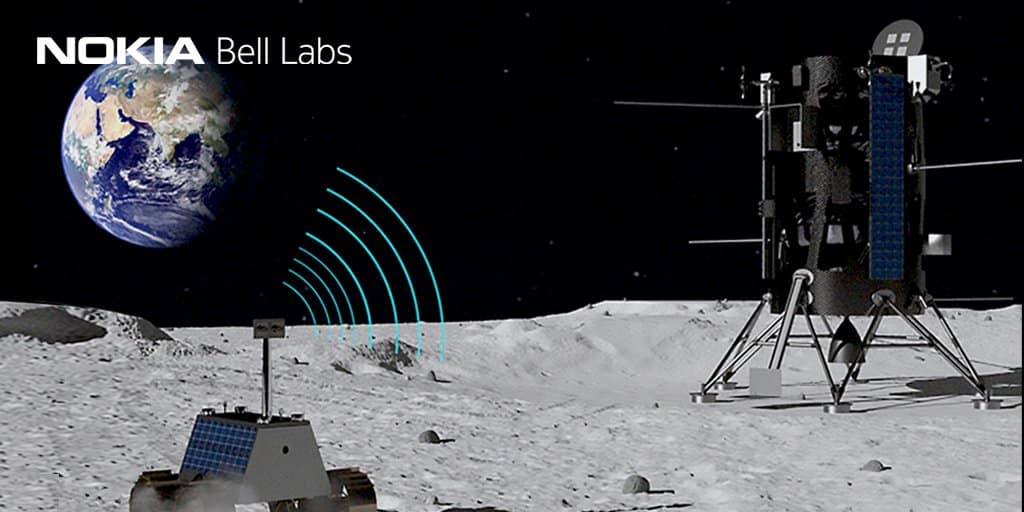 NASA hợp tác với Nokia xây dựng mạng 4G trên Mặt Trăng