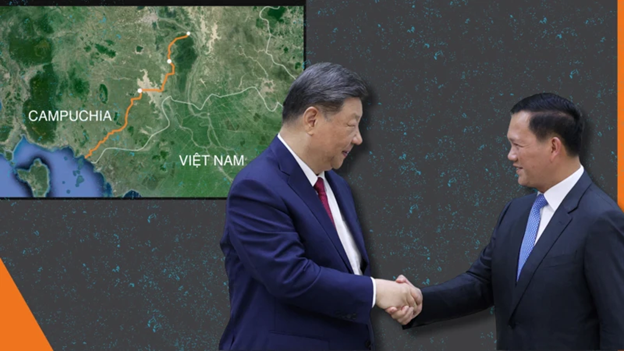 Kênh đào Phù Nam: Trung Quốc và Campuchia ký thỏa thuận 1,2 tỷ USD