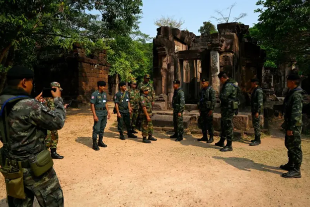 Lính Campuchia thiệt mạng khi đấu súng với quân Thái Lan ở biên giới