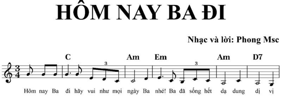 VIẾT CHO NGÀY GIÁP NĂM CỦA BA