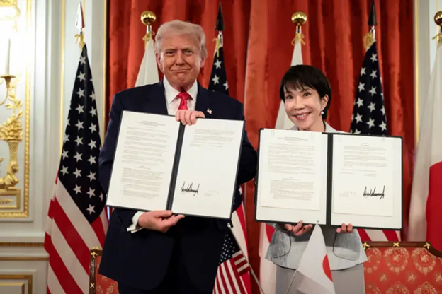 Ông Trump ca ngợi 'nữ lãnh đạo vĩ đại' Nhật Bổn khi gặp bà Takaichi
