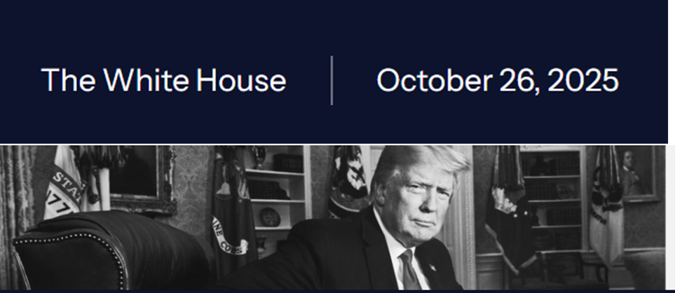 Bản thông tin: Tổng thống Donald J. Trump bảo đảm hòa bình và thịnh vượng tại Mã Lai Á.