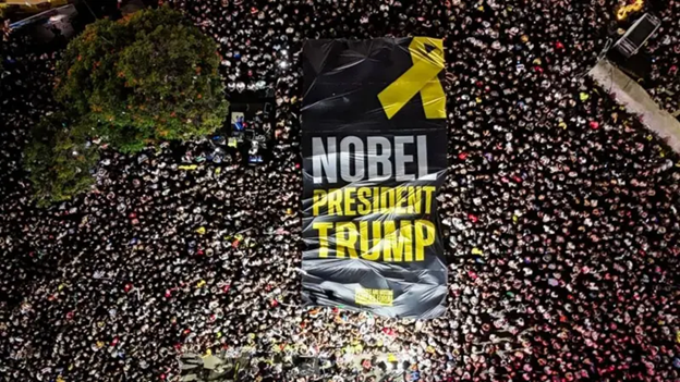 Người Israel ca ngợi ông Trump trước khi Hamas dự kiến thả con tin ở Gaza