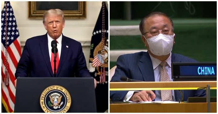 Trung Quốc ‘bốc hỏa’ trước bài phát biểu của ông Trump tại Liên Hợp Quốc